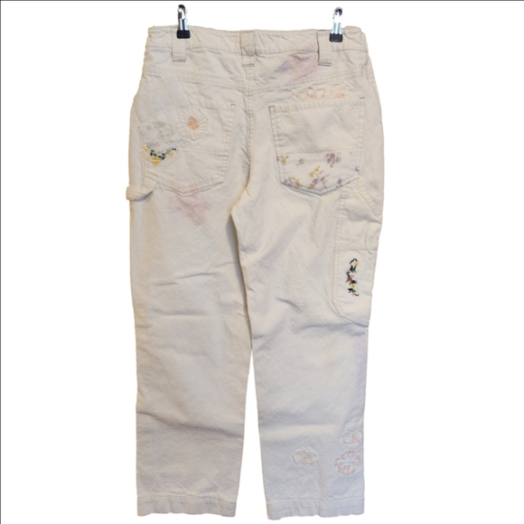 FREE PEOPLE WE THE FREE LOVE ALIVE HIGH RISE PATCHWORK BOYFRIEND JEAN SIZE 29 - Picture 3 of 16